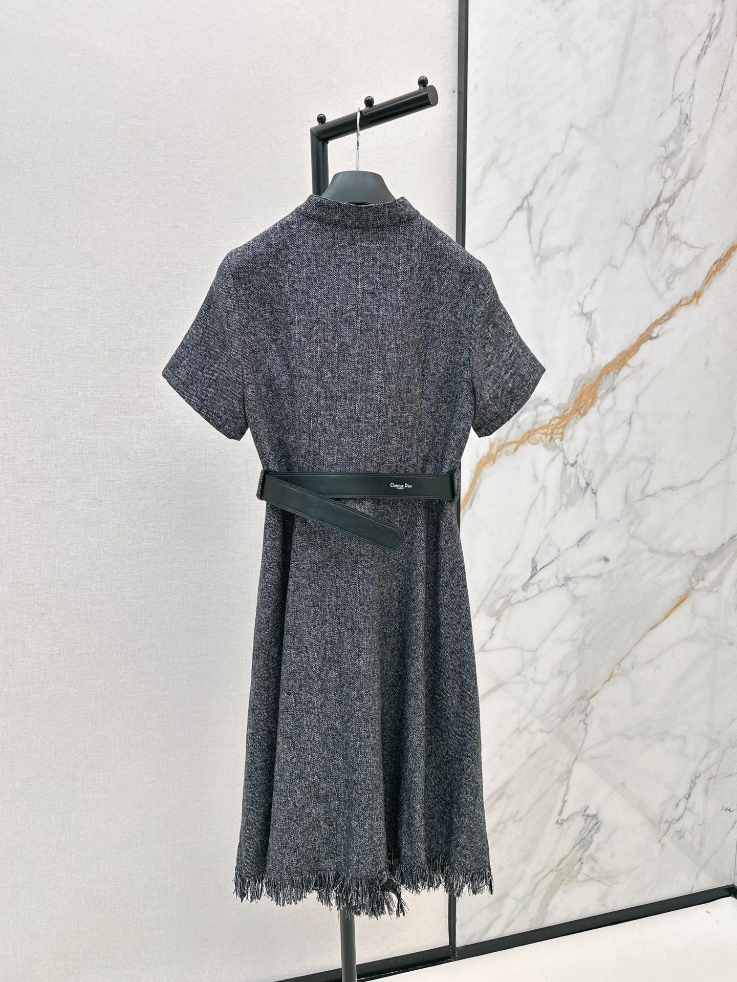 D 25ss tassel shirt dress