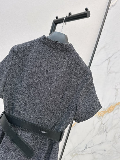 D 25ss tassel shirt dress