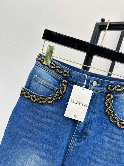 Val 25ss beaded jeans