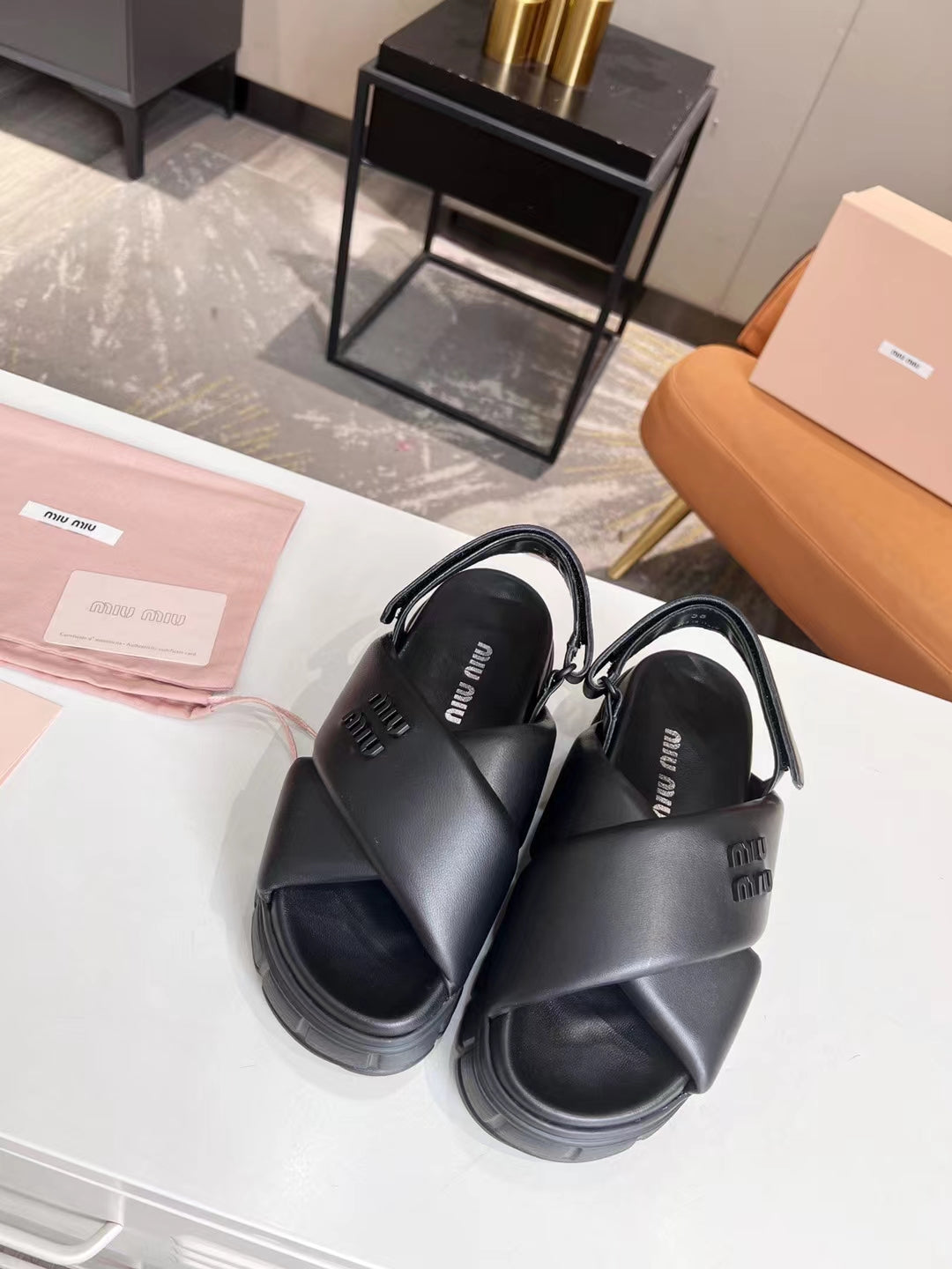 leather sandals