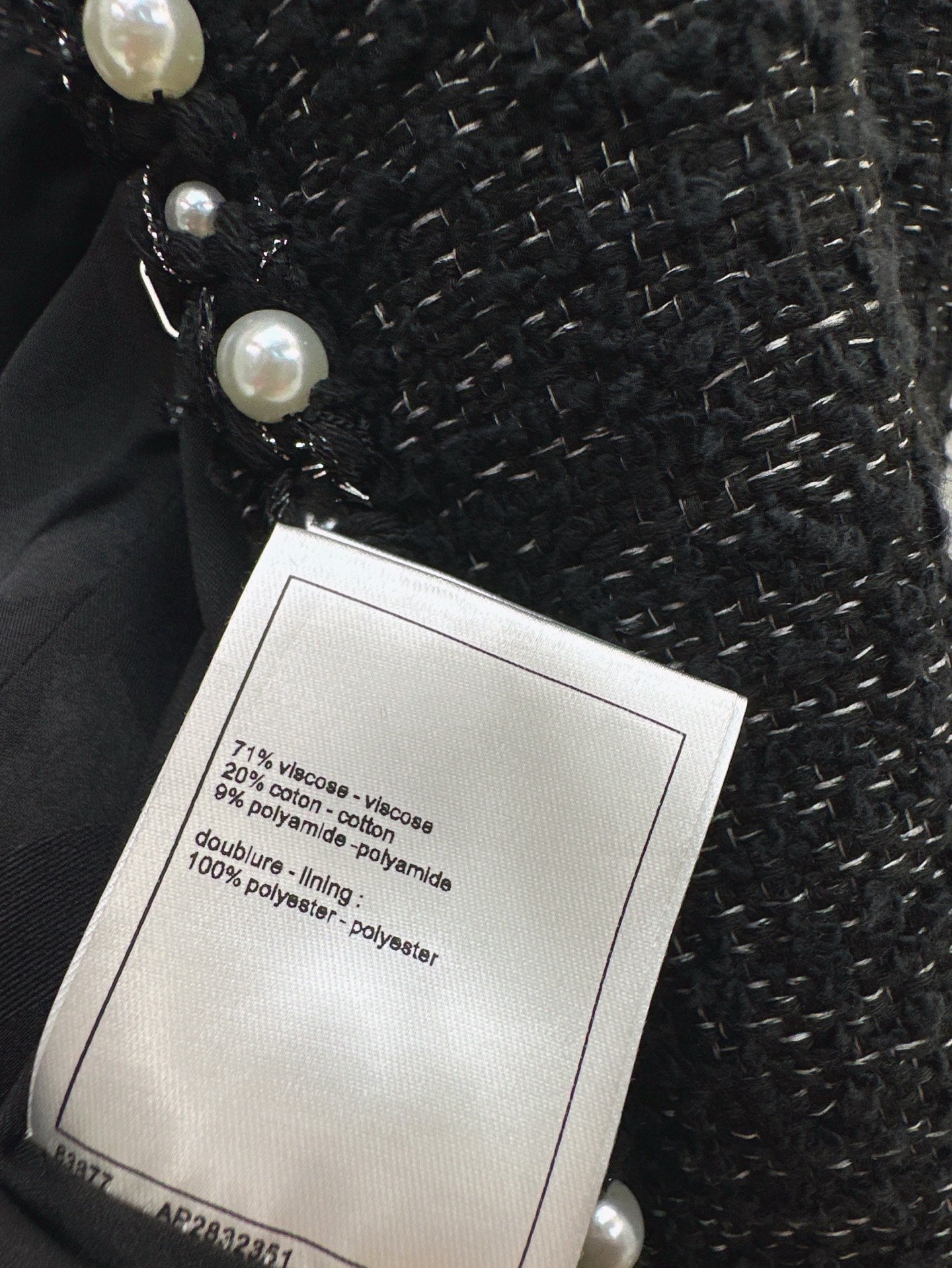 ch 25ss beaded jacket