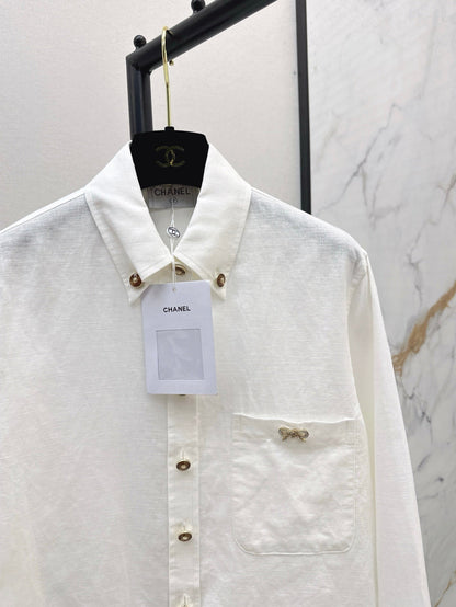 Ch 25ss linen buttons shirt