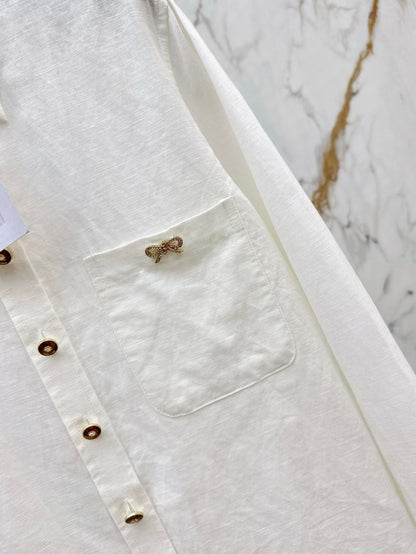 Ch 25ss linen buttons shirt