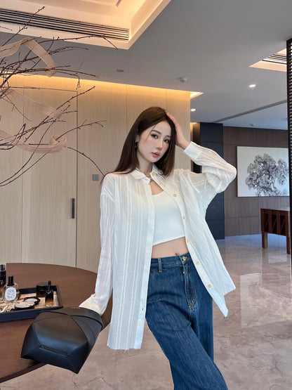 Ch 25ss linen buttons shirt