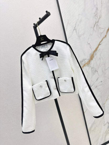 ch 25ss woven crop jacket