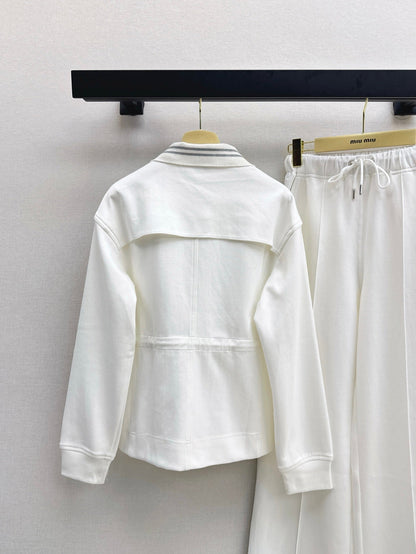 Mi 25ss drawstring tracksuit