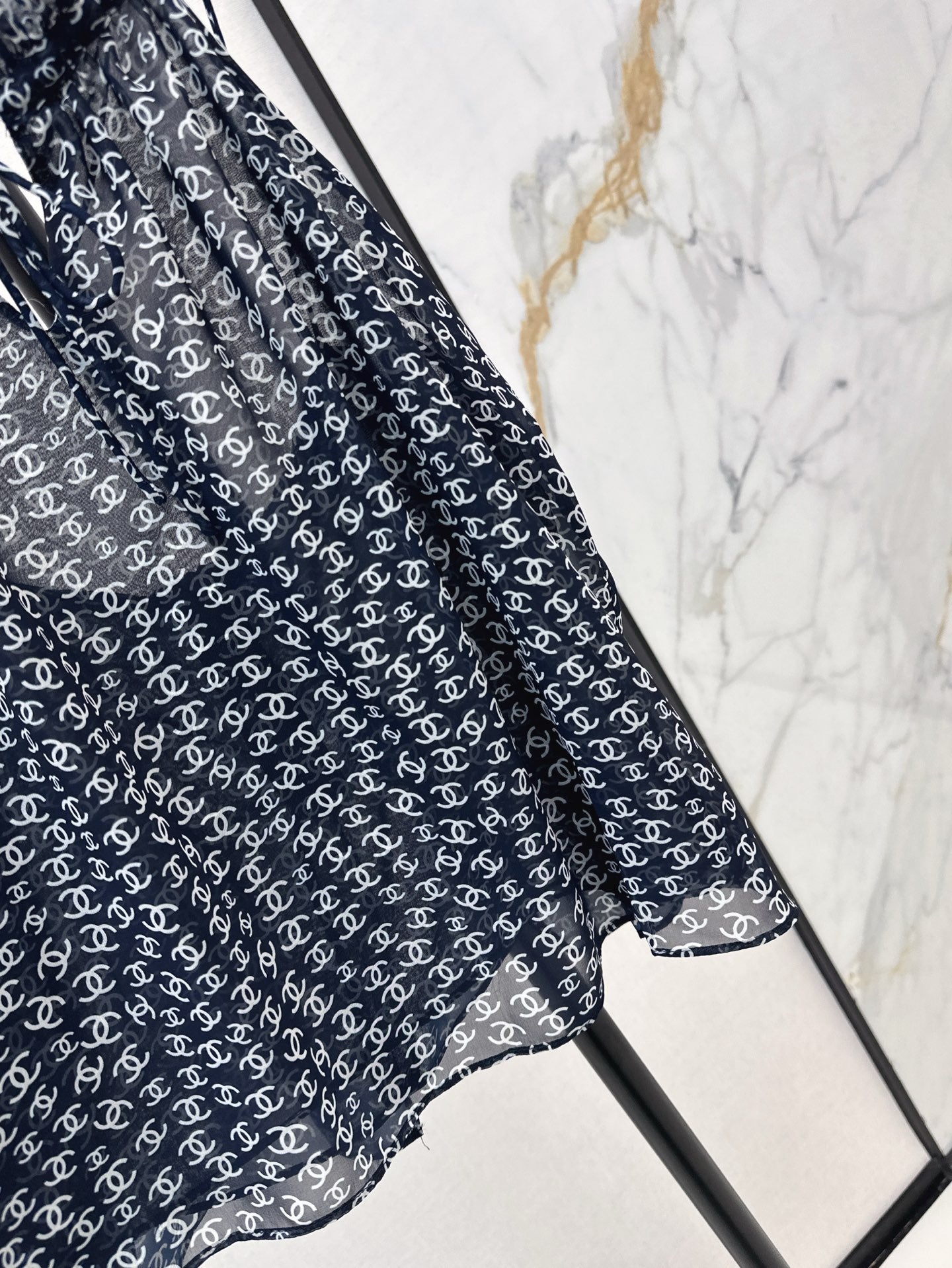 25ss satin printed camisole