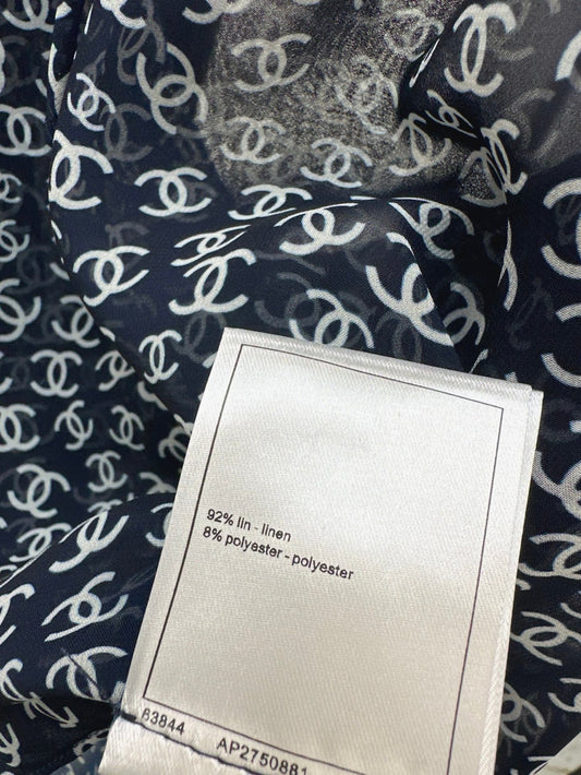 25ss satin printed camisole