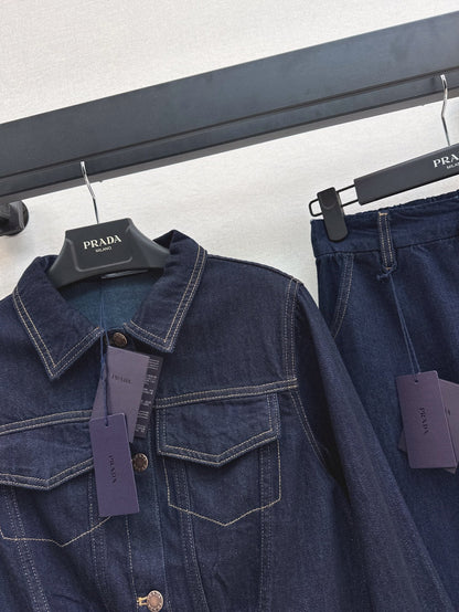 25ss denim suit