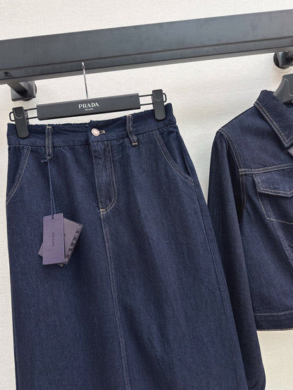 25ss denim suit