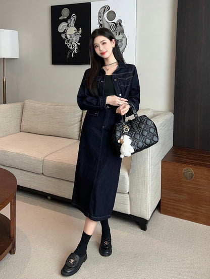 25ss denim suit