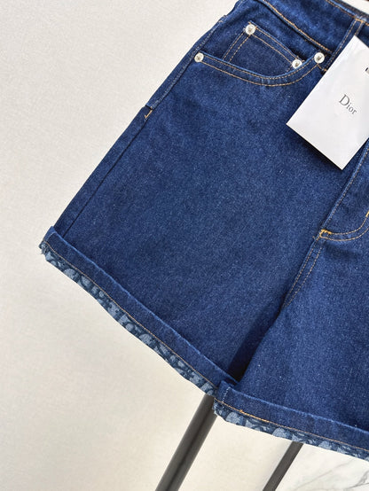 25ss vintage denim short