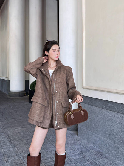 Lo 24fw wool coat