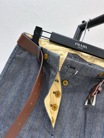 P 25ss belt skirt