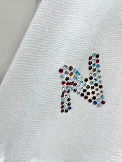 ch 25ss rhinestone t-shirt