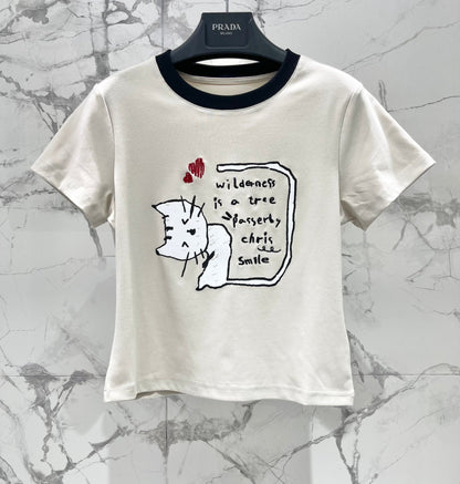 P 25SS PRINTED T-SHIRT