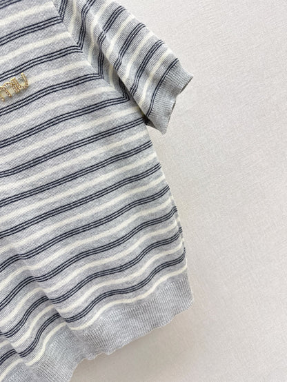 25SS KNITTED WOOL POLO