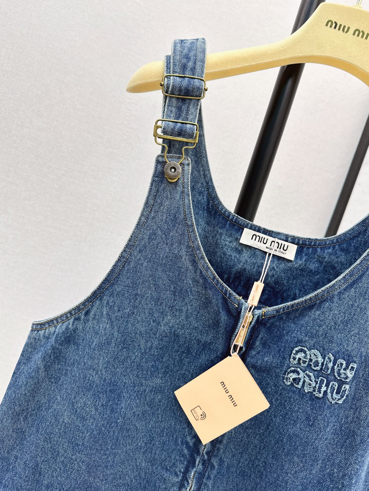 25SS denim overall