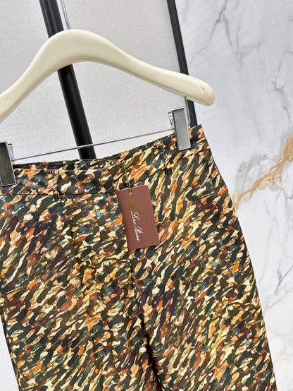 25ss printed pants