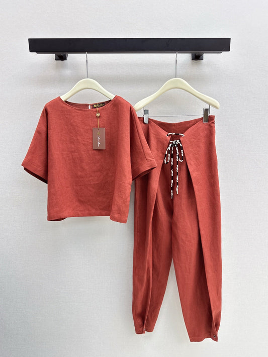 Lo 25ss linen suit