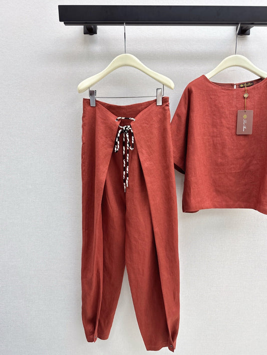 Lo 25ss linen suit