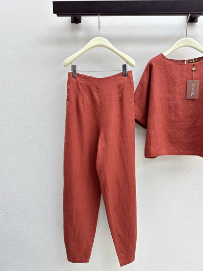 Lo 25ss linen suit