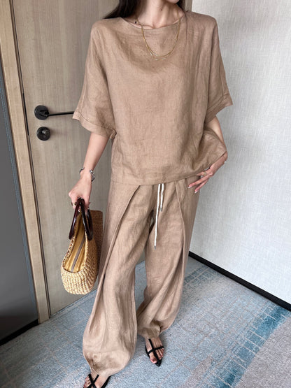 Lo 25ss linen suit