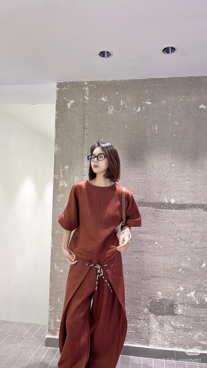 Lo 25ss linen suit