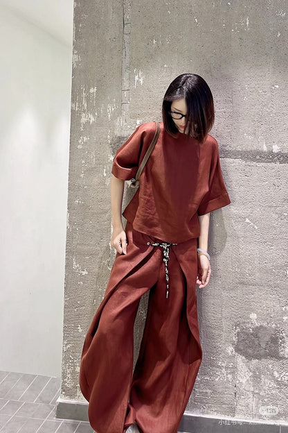 Lo 25ss linen suit