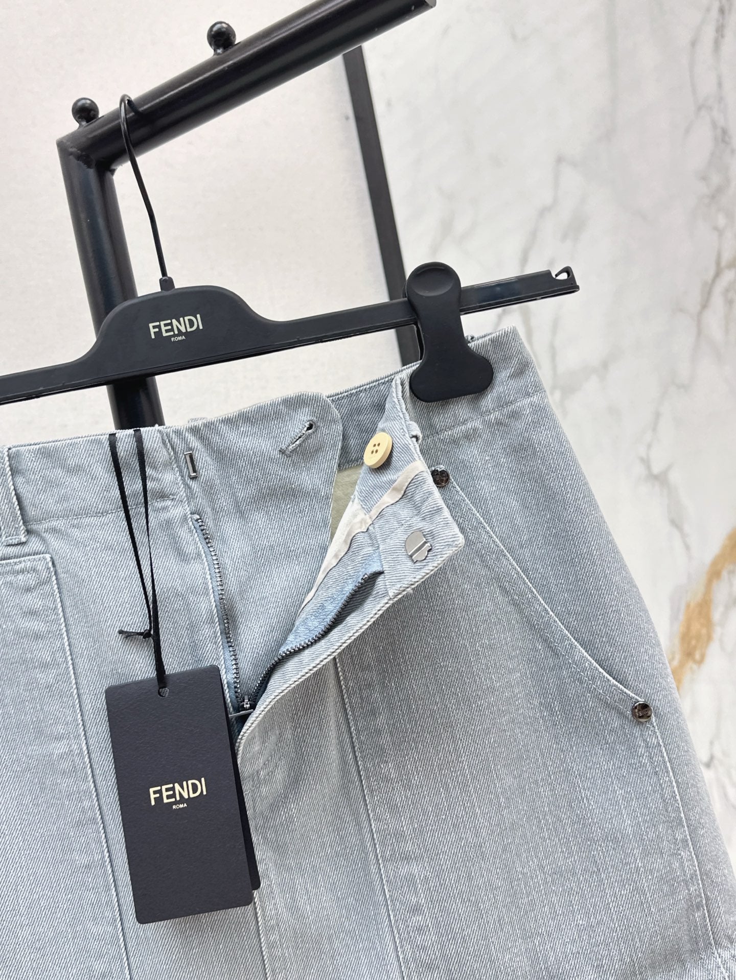 25ss denim skirt