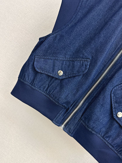 25ss denim vest