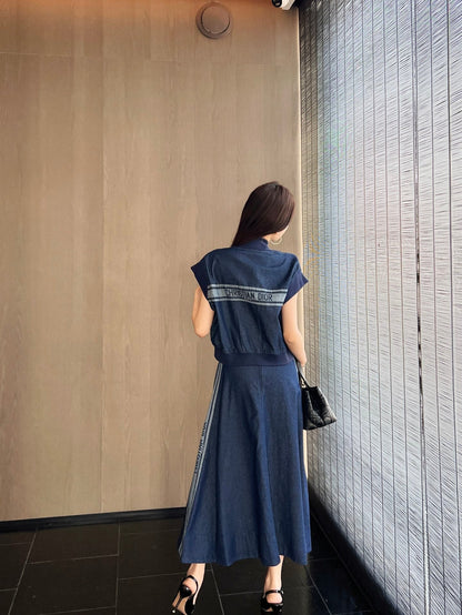 25ss denim vest