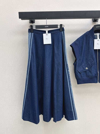 25ss denim skirt