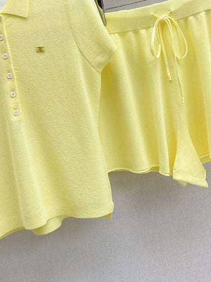25ss knitted set
