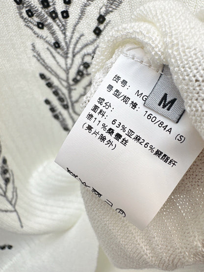 25ss beaded t-shirt