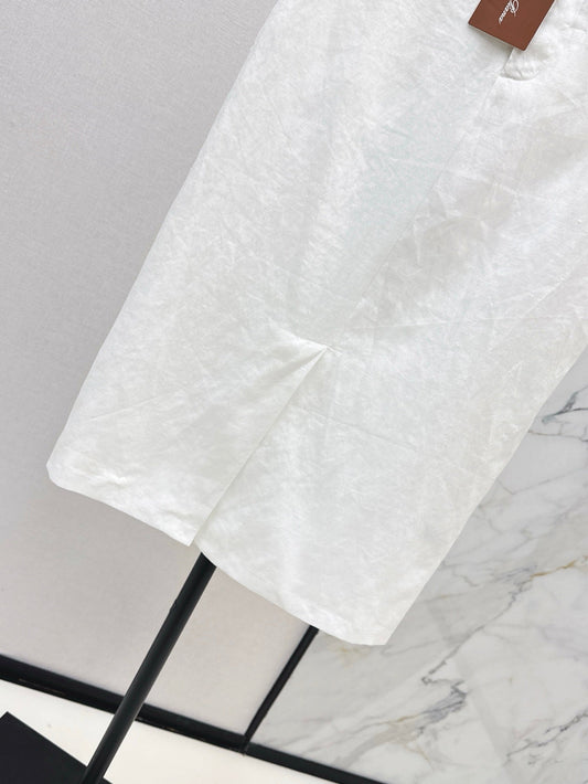 25ss linen skirt