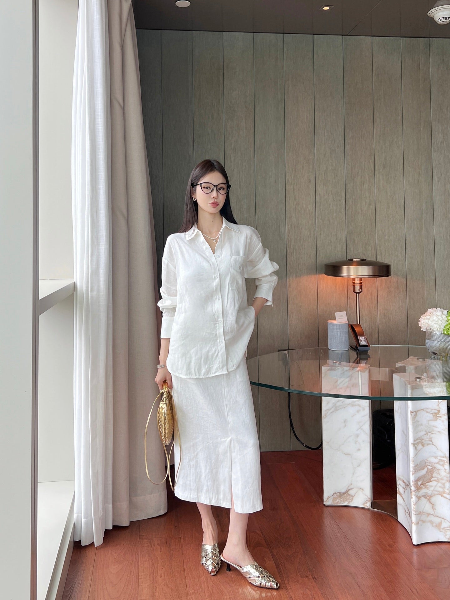 25ss linen shirt