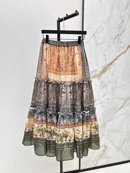 25SS linen skirt