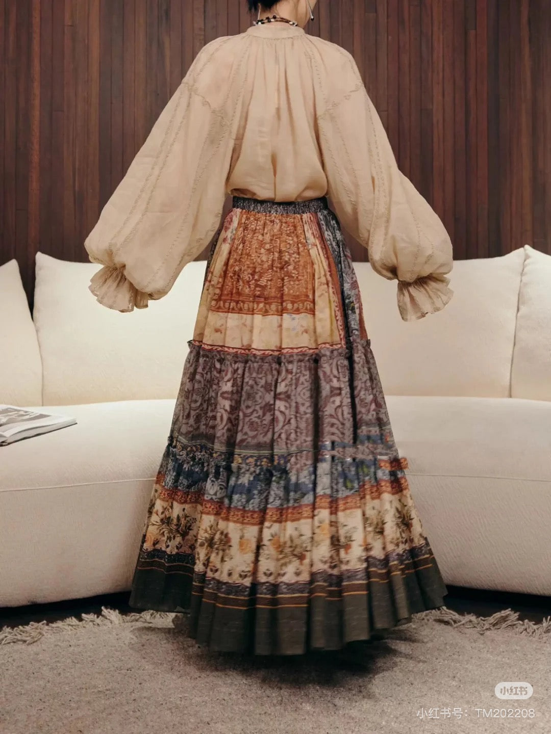 25SS linen skirt