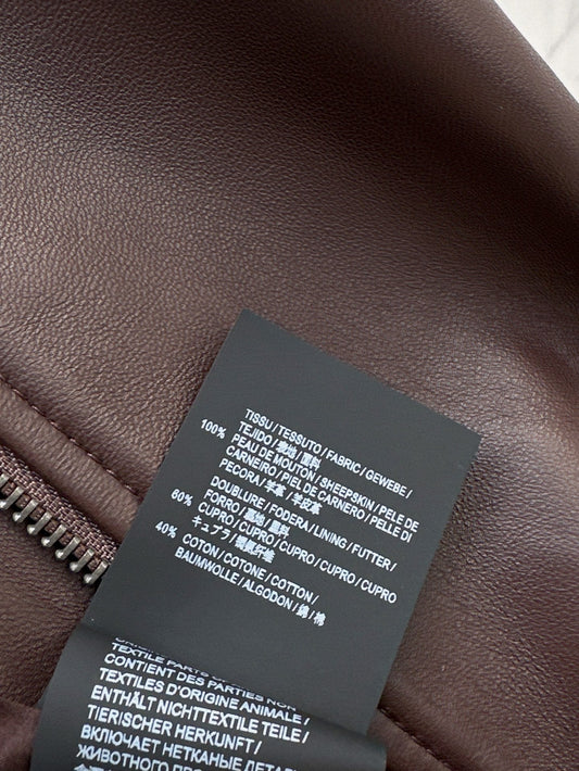 25ss leather jacket