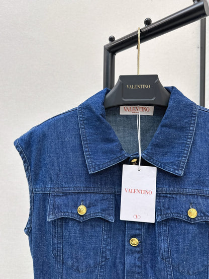 25ss denim shirt dress