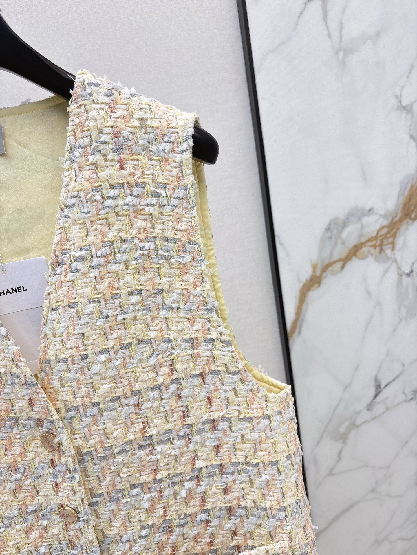 25ss woven vest