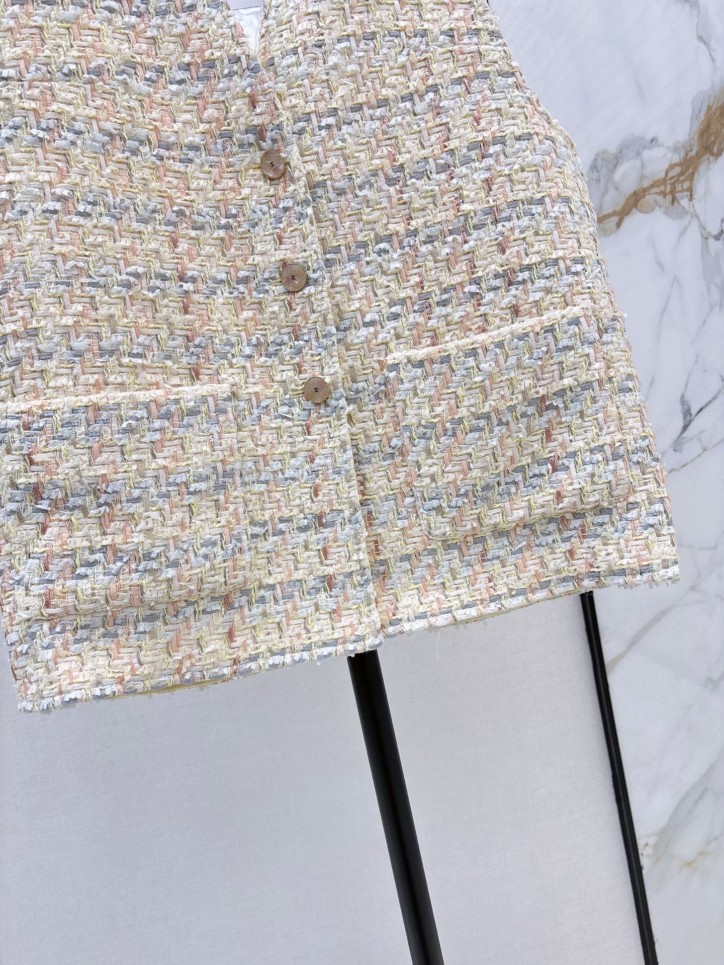 25ss woven vest