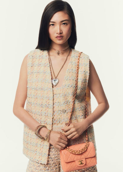 25ss woven vest