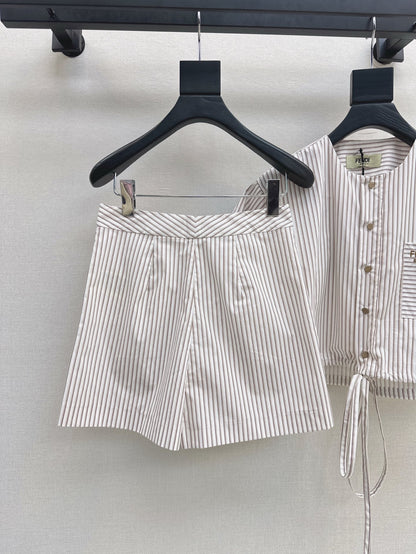 25ss drawstring short set