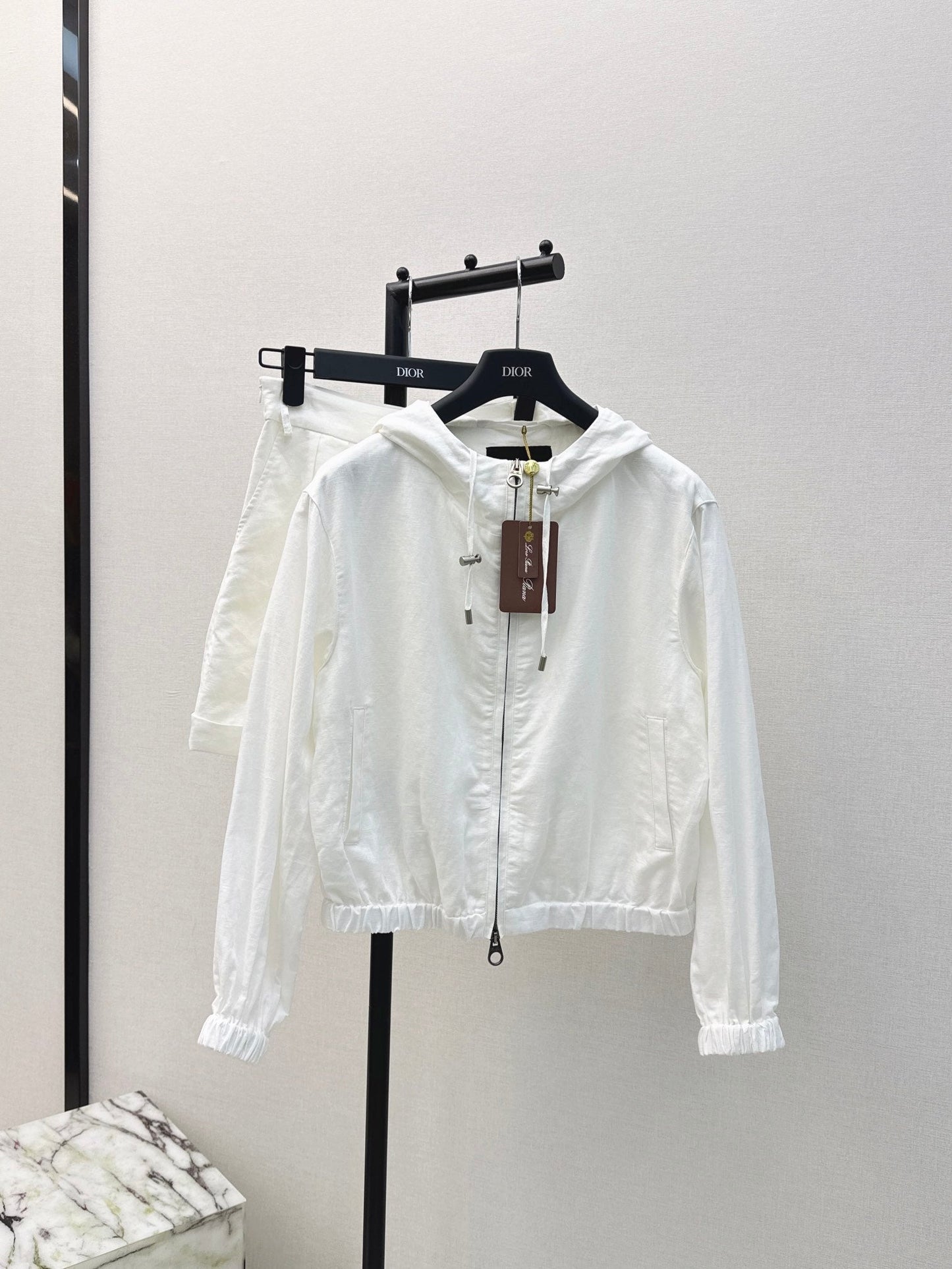 linen jacket set