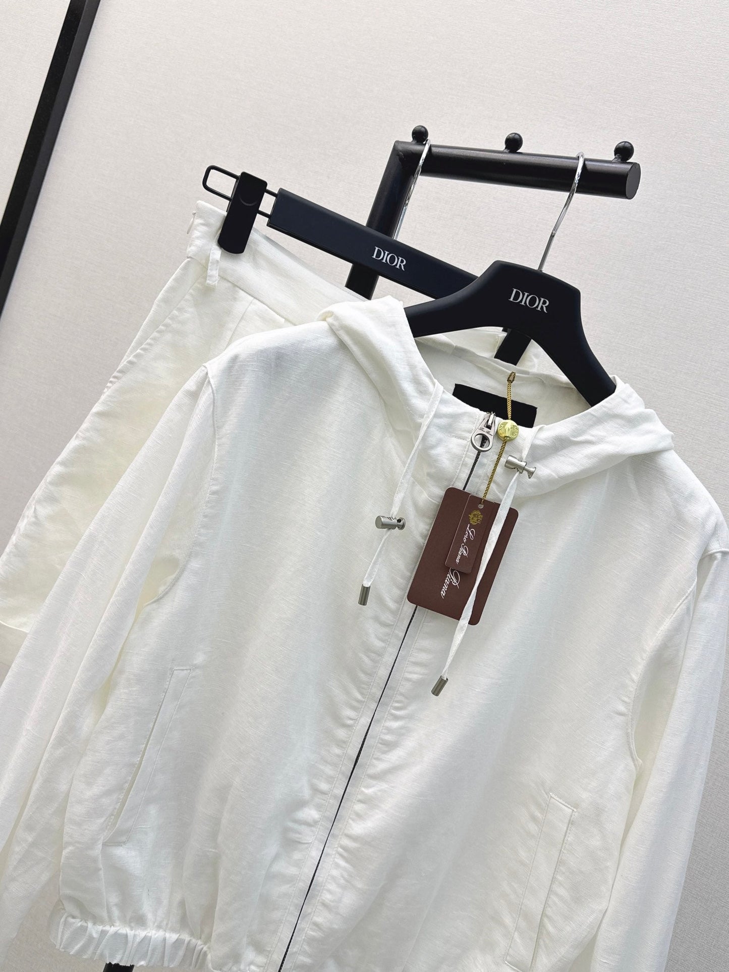 linen jacket set