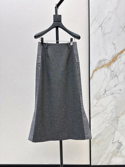 25ss webbing skirt