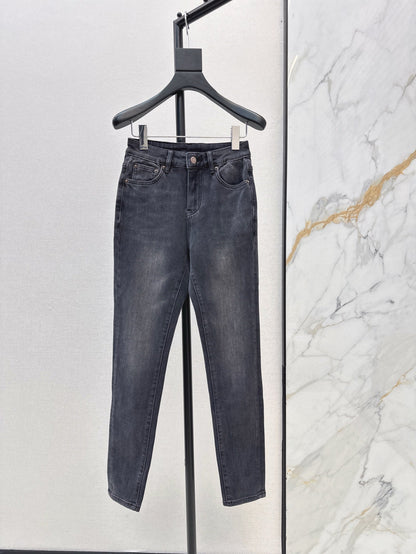 25ss embroidered jeans