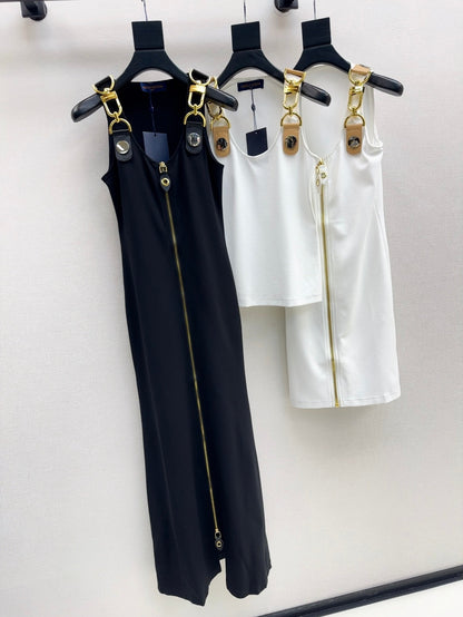 25ss metallic long dress